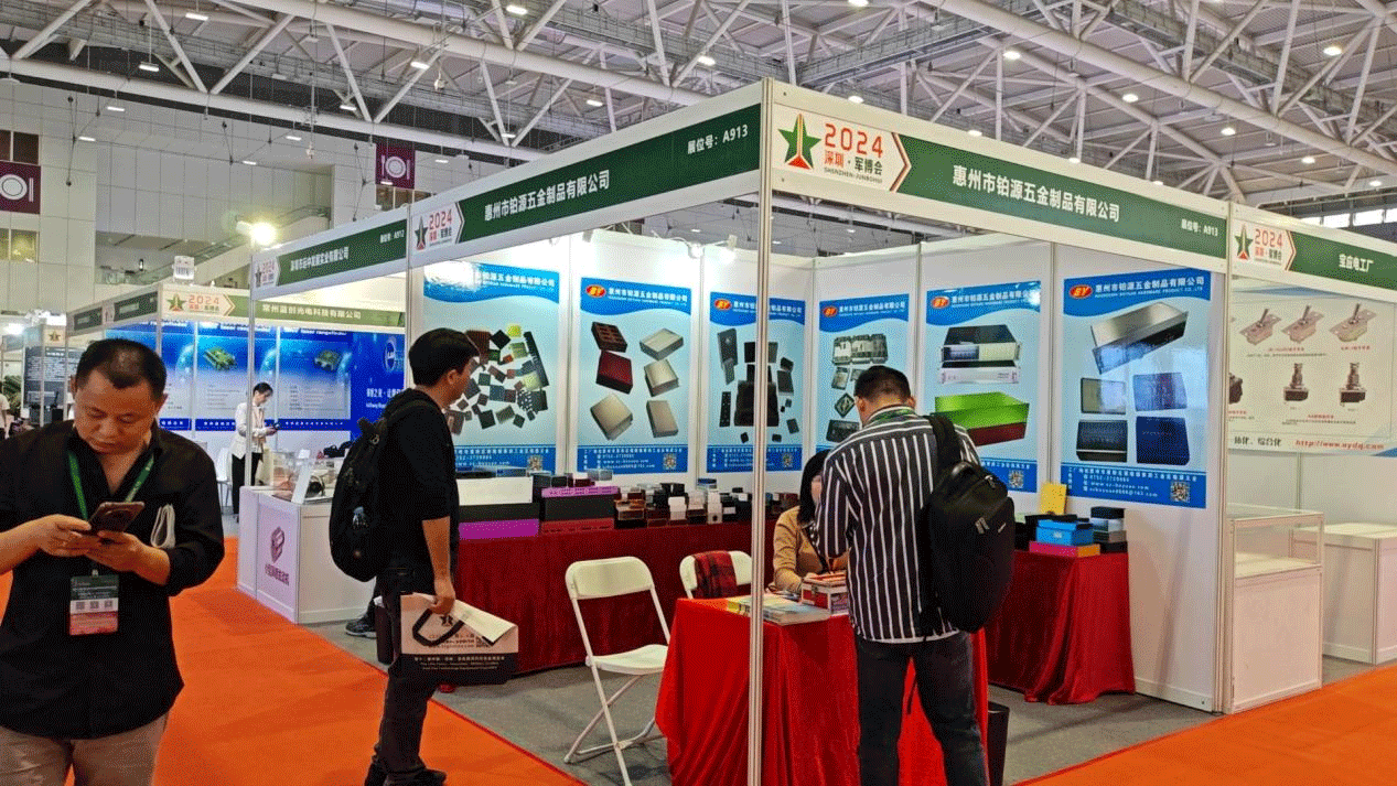 如期而至，鉑源五金在第12屆軍博會(huì)上大放異彩